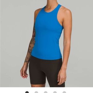 Lululemon Athletica Vibrant Blue Tank Top